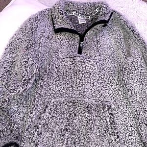 VS Pink oversized sherpa size XL (price is negotiable)